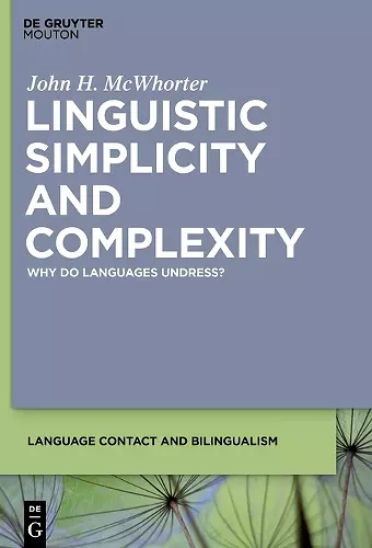 Linguistic Simplicity and Complexity cover