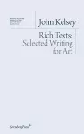 Rich Texts – Selected Writing for Art cover