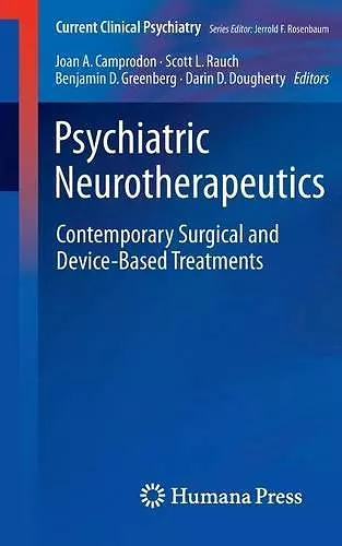 Psychiatric Neurotherapeutics cover