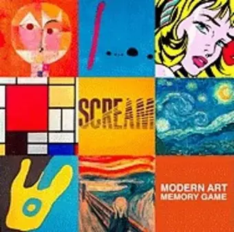 Modern Art Memory Game cover