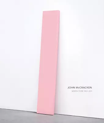 John McCracken cover