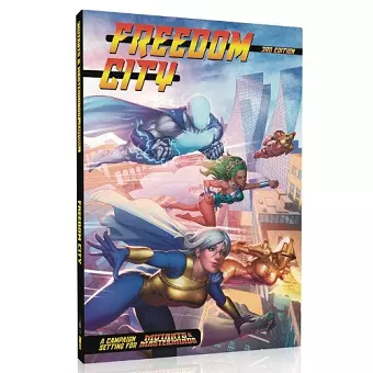 Mutants and Masterminds RPG Freedom City Campaign City cover