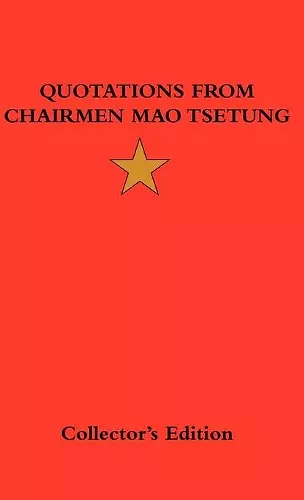 Quotations from Chairman Mao Tsetung cover