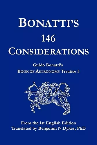 Bonatti's 146 Considerations cover