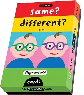 Flip a Face Cards: Same Different? cover