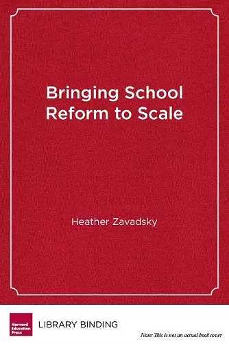 Bringing School Reform to Scale cover
