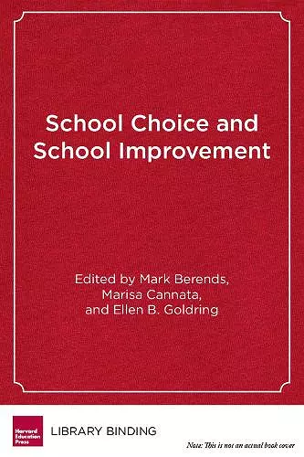 School Choice and School Improvement cover