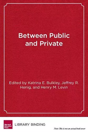 Between Public and Private cover