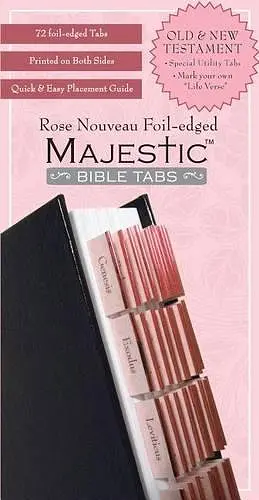 Majestic Rose Nouveau Foil-Edged Bible Tabs cover