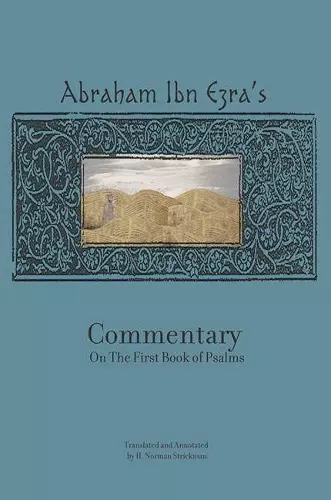 Rabbi Abraham Ibn Ezra's Commentary on the First Book of Psalms cover