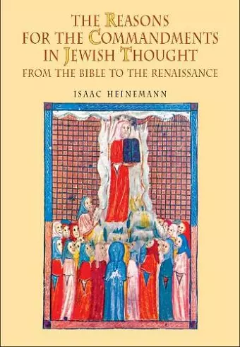 The Reasons for the Commandments in Jewish Thought cover