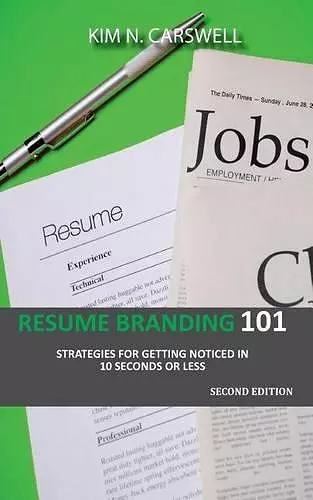 Resume Branding 101 cover