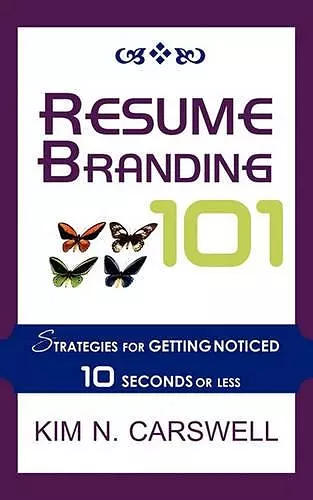 Resume Branding 101 cover