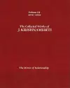 The Collected Works of J.Krishnamurti  - Volume III 1936-1944 cover