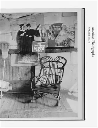 Walker Evans - American Photographs. Books on Books cover