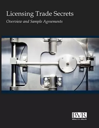 Licensing Trade Secrets cover