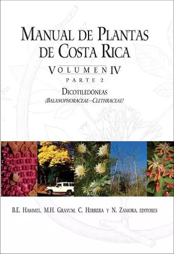 Manual de Plantas de Costa Rica, Volumen IV, Parte 2 cover