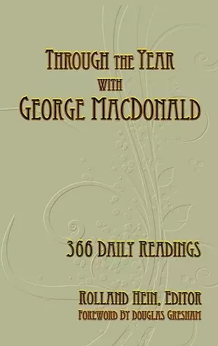 Through the Year with George MacDonald cover