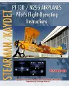 PT-13D / N2S-5 Airplanes Pilot's Flight Operating Instructions cover
