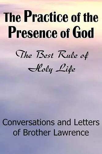 The Practice of the Presence of God cover