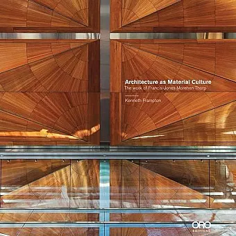Architecture as Material Culture cover