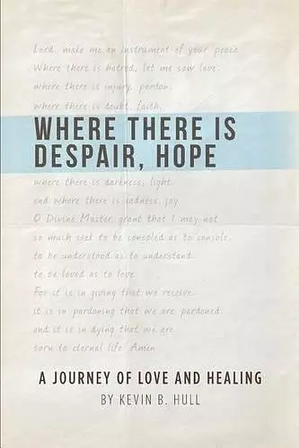 Where There Is Despair, Hope cover