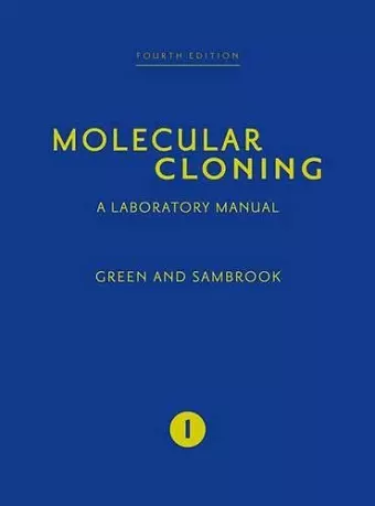 Molecular Cloning: A Laboratory Manual (Fourth Edition) cover