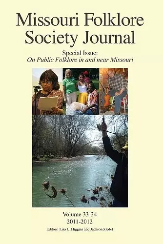 Missouri Folklore Society Journal, Special Issue cover