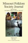 Missouri Folklore Society Journal, Special Issue cover