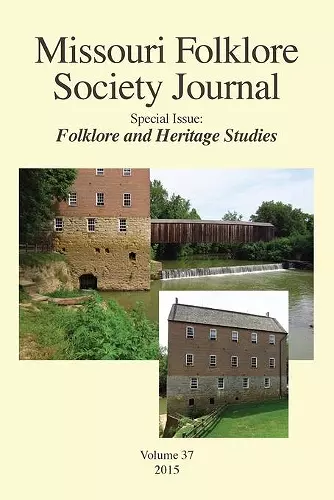 Missouri Folklore Society Journal, cover