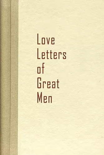 Love Letters of Great Men cover