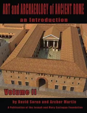 Art and Archaeology of Ancient Rome Vol 2 cover