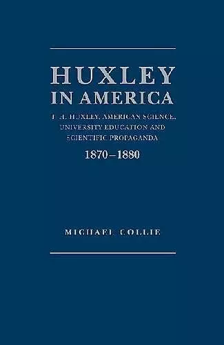 Huxley in America cover