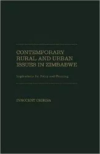 Contemporary Rural and Urban Issues in Zimbabwe cover