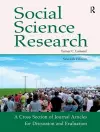 Social Science Research cover