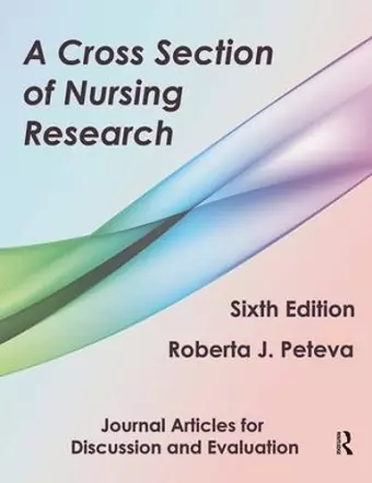 A Cross Section of Nursing Research cover