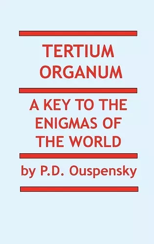 Tertium Organum cover