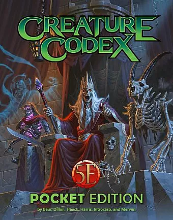 Creature Codex Pocket Edition cover