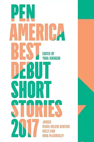 PEN America Best Debut Short Stories 2017 cover