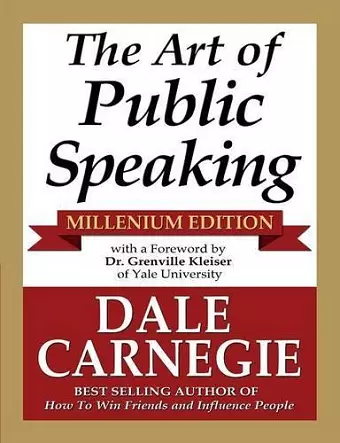 The Art of Public Speaking - Millenium Edition cover