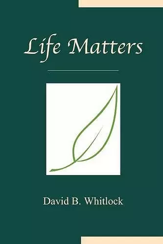 Life Matters cover