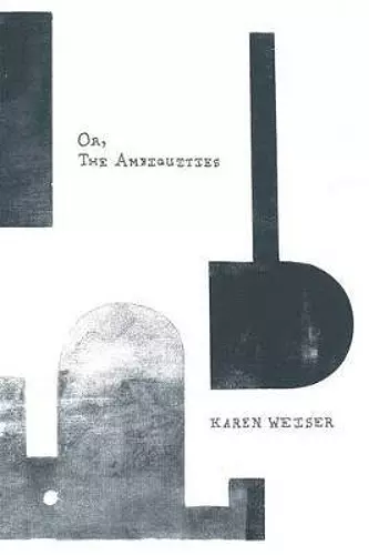 Or, The Ambiguities cover