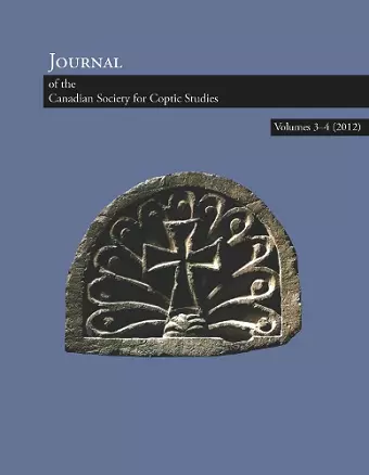 Journal of the Canadian Society for Coptic Studies, Volumes 3-4 cover