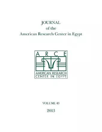 Journal of the American Research Center in Egypt cover