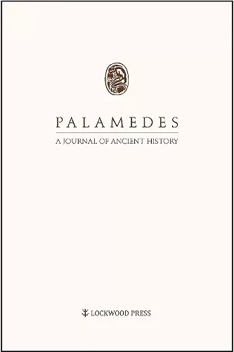 Palamedes Volume 9/10 (2014/2015) cover