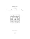 Journal of the American Research Center in Egypt, Volume 52 (2016) cover