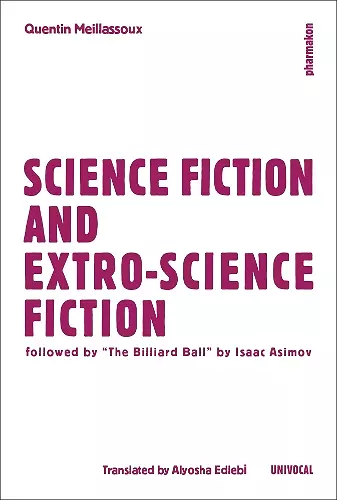 Science Fiction and Extro-Science Fiction cover