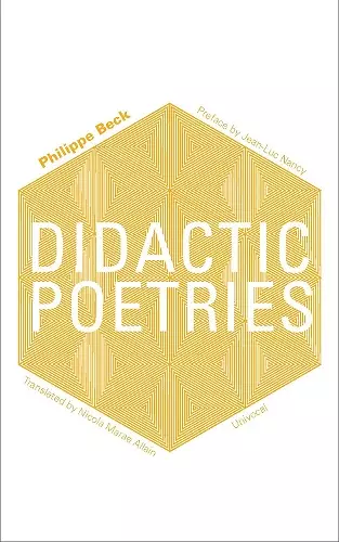 Didactic Poetries cover