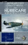 Royal Air Force Pilot's Notes for Hurricane cover