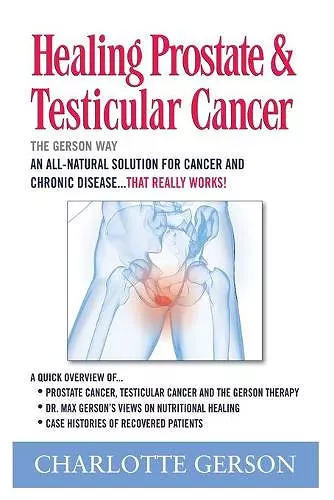 Healing Prostate & Testicular Cancer cover